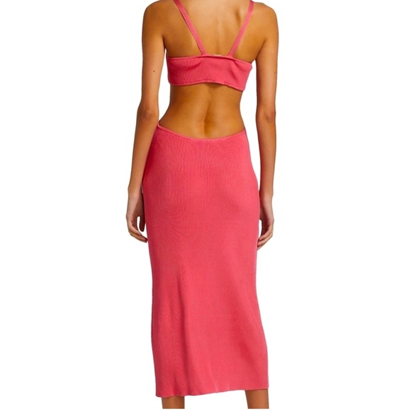 Cult Gaia Ribbed cutout dress - Picture 3 of 4